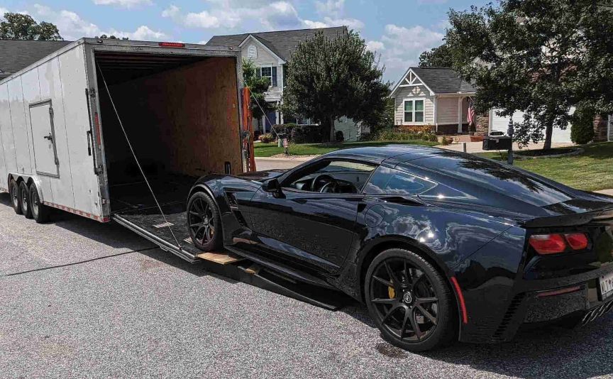 SGT Auto Transport single enclosed hauler